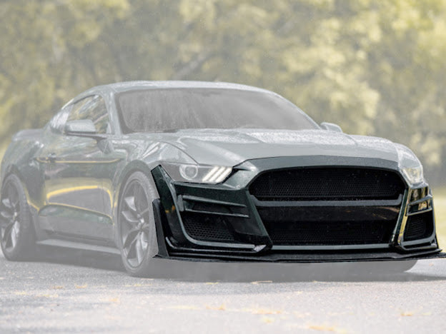2015-17 FORD MUSTANG | GT500 CONVERSION FRONT BUMPER KIT